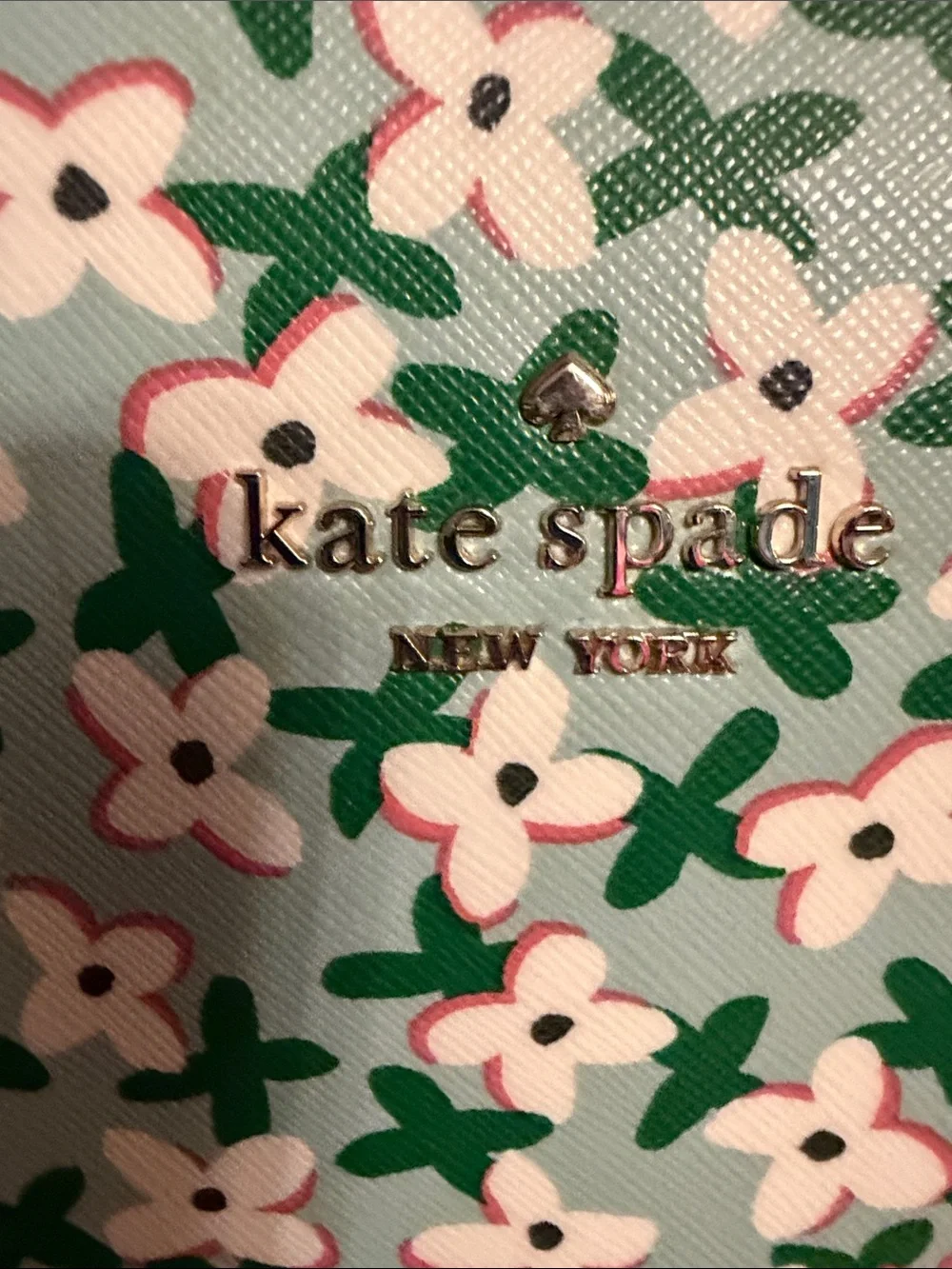 Kate Spade Laurel Way Reese Floral Satchel - Green, Pink & Black